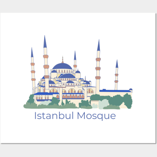 Istanbul Mosque Posters and Art